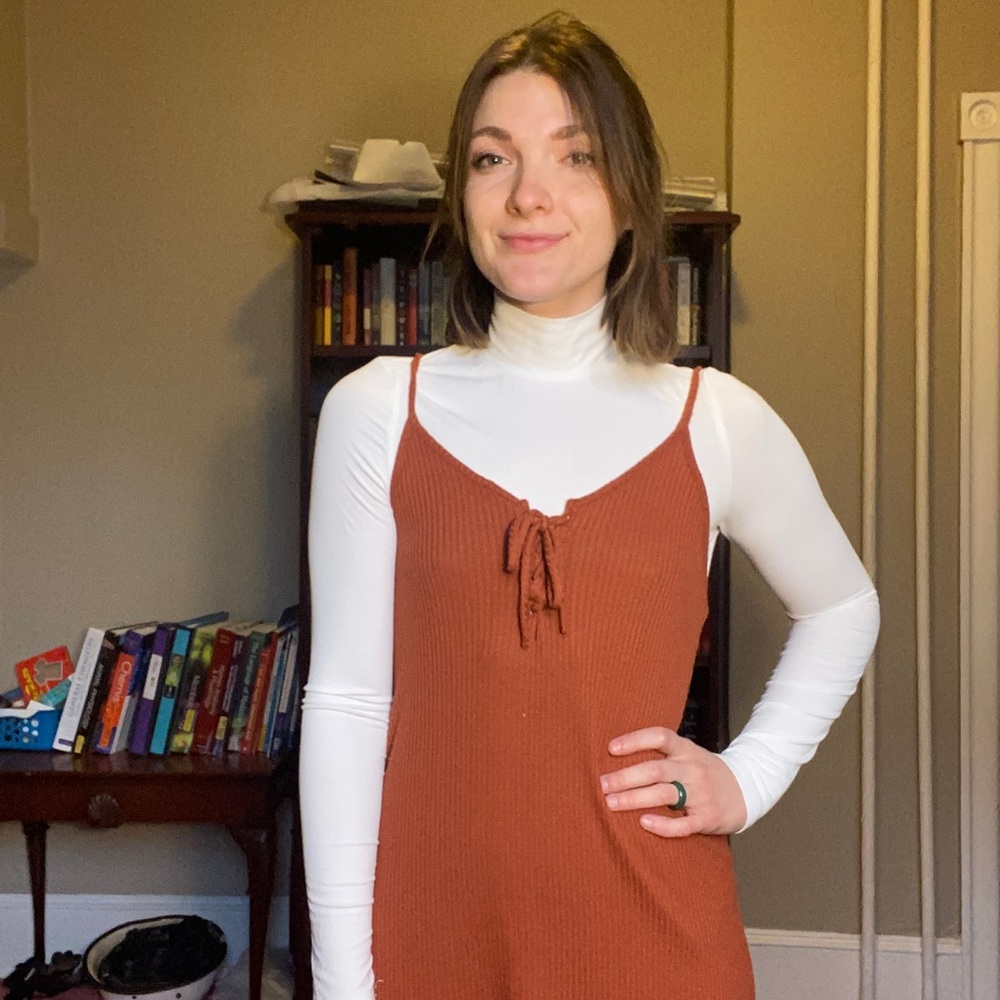 Forever 21 clay dress